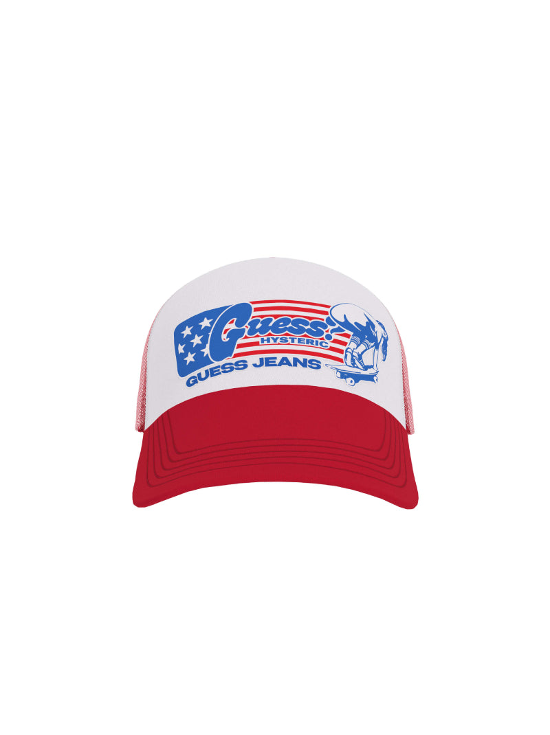 หมวกผู้ชาย Guess Jeans X Hg Graphic Trucker Cap